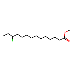 12-Chlorotetradecanoic acid, methyl ester