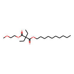 Diethylmalonic acid, decyl 2-methoxyethyl ester