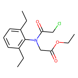 Glycine, N-(chloroacetyl)-N-(2,6-diethylphenyl)-, ethyl ester