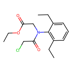 Glycine, n-(chloroacetyl)-n-(2,6-diethylphenyl)-, ethyl ester
