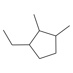 cis,trans,cis-1-Ethyl-2,3-dimethylcyclopentane
