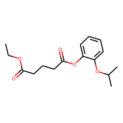 Glutaric acid, ethyl 2-isopropoxyphenyl ester