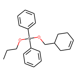 Silane, diphenyl(3-cyclohexenylmethoxy))propoxy-