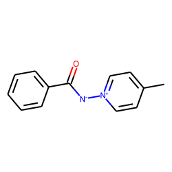 Pyridinium, 1-(benzoylamino)-4-methyl-, hydroxide, inner salt