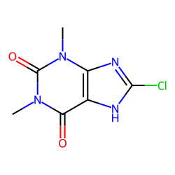 8-CHLOROTHEOPHYLLINE