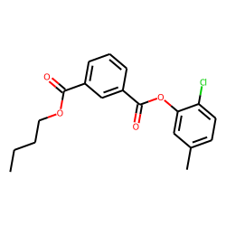 Isophthalic acid, butyl 2-chloro-5-methylphenyl ester