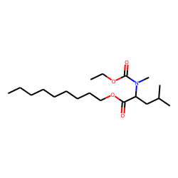 l-Leucine, N-ethoxycarbonyl-N-methyl-, nonyl ester