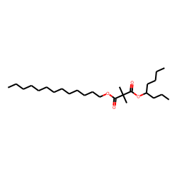 Dimethylmalonic acid, 4-octyl tridecyl ester
