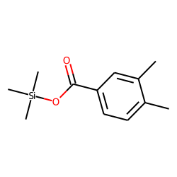 3,4-Dimethylbenzoic acid, trimethylsilyl ester