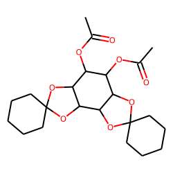 (-)-1,2:5,6-Di-O-cyclohexylidene-L-inositol, diacetate
