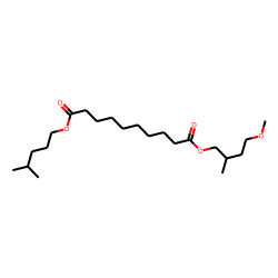 Sebacic acid, isohexyl 4-methoxy-2-methylbutyl ester