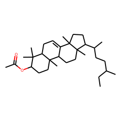 24-Methyl-31-nor-7-lanostenol acetate