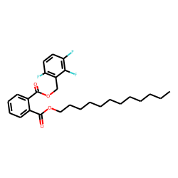 Phthalic acid, dodecyl 2,3,6-trifluorobenzyl ester