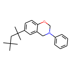 3,4-Dihydro-3-phenyl-6-(1,1,3,3-tetramethylbutyl)-2h-1,3-benzoxazine