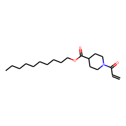Isonipecotic acid, N-acryloyl-, decyl ester