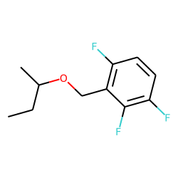 2,3,6-Trifluorobenzyl alcohol, 1-methylpropyl ether