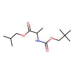 D-Alanine, N-neopentyloxycarbonyl-, isobutyl ester
