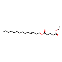 Glutaric acid, ethyl tetradec-3-enyl ester