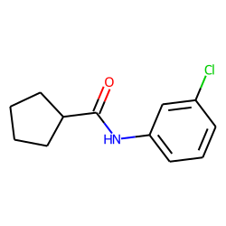 Cyclopentanecarboxamide, N-(3-chlorophenyl)-