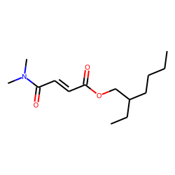 Fumaric acid, monoamide, N,N-dimethyl-, 2-ethylhexyl ester
