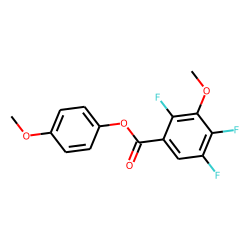 2,4,5-Trifluoro-3-methoxybenzoic acid, 4-methoxyphenyl ester