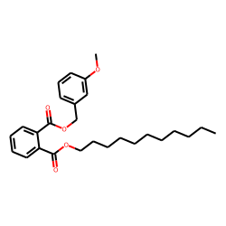 Phthalic acid, 3-methoxybenzyl undecyl ester