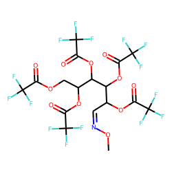 D-(+)-Glucose, pentakis(trifluoroacetate), methyloxime (syn)
