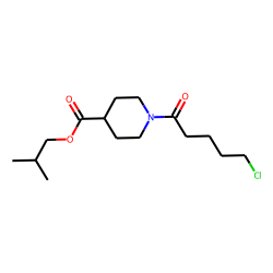Isonipecotic acid, N-(5-chlorovaleryl)-, isobutyl ester