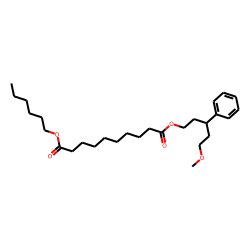 Sebacic acid, hexyl 5-methoxy-3-phenylpentyl ester