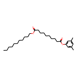Sebacic acid, 3,5-dimethylphenyl undecyl ester