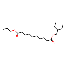 Sebacic acid, 2-ethylbutyl propyl ester