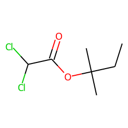 Acetic acid, dichloro, 1,1-dimethylpropyl ester