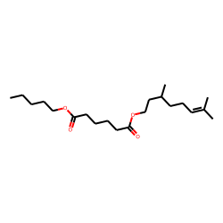 Adipic acid, «beta»-citronellyl pentyl ester