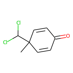 4-Dichloromethyl-4-methyl-2,5-cyclohexadien-1-one