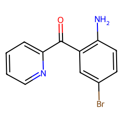 2-(2'-Amino-5'-bromobenzoyl)pyridine