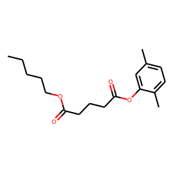 Glutaric acid, 2,5-dimethylphenyl pentyl ester
