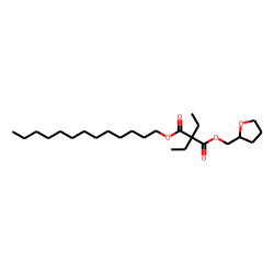 Diethylmalonic acid, tetrahydrofurfuryl tridecyl ester