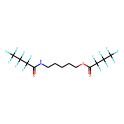 5-amino-1-pentanol, N,O-bis(heptafluorobutyryl)-
