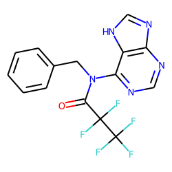 6-Benzylaminopurine, N-pentafluoropropionyl-