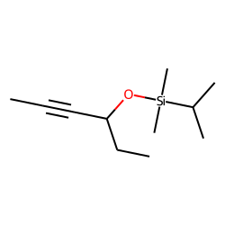 3-Dimethylisopropylsilyloxyhex-4-yne