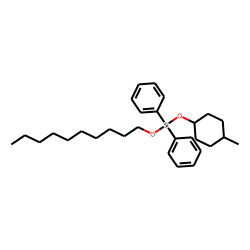 Silane, diphenyl(cis-4-methylcyclohexyloxy)decyloxy-