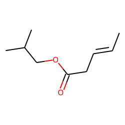 3-Pentenoic acid 2-methylpropyl ester