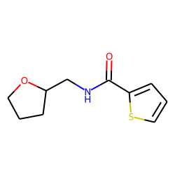 Thiophene-2-carboxamide, N-tetrahydrofurfuryl-