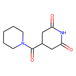 Piperidine, 1-[(2,6-dioxo-4-piperidyl)carbonyl]-