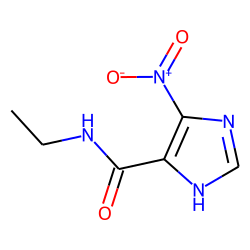 Imidazole-4-carboxamide, n-ethyl-5-nitro