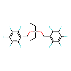 Silane, diethyldi(pentafluorobenzyloxy)-
