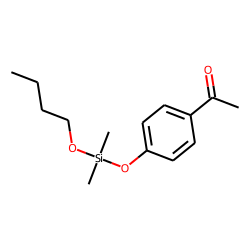 Silane, dimethyl(4-acetylphenoxy)butoxy-