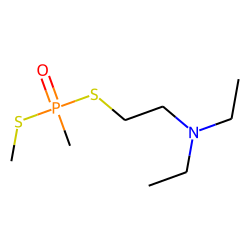 Methyldithophosphonic acid, S-isobutyl S-(2-diethylaminoethyl) ester