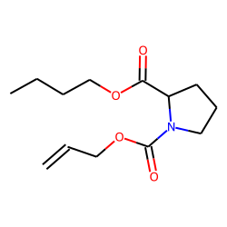 d-Proline, N-allyloxycarbonyl-, butyl ester