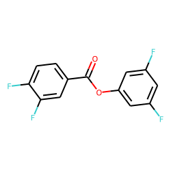 3,4-Difluorobenzoic acid, 3,5-difluophenyl ester